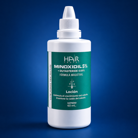 Loción Minoxidil 5mg + Dutasteride 0.5mg